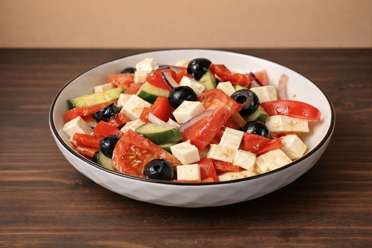 Греческий салат: как создать идеальное сочетание свежести и вкуса