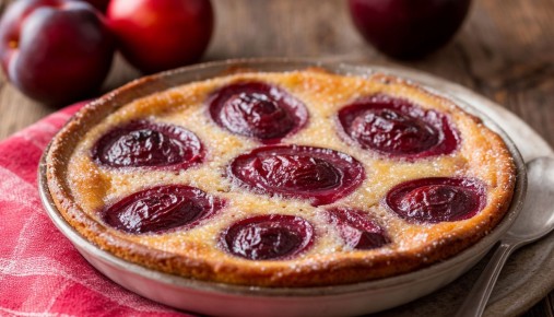 Сливовый клафути: уютное лакомство для холодных вечеров