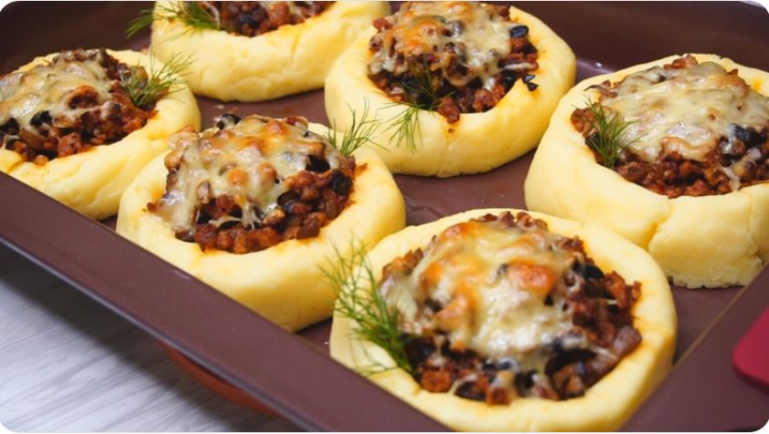 Удивительное картофельное гнездо: сытный ужин каждый день