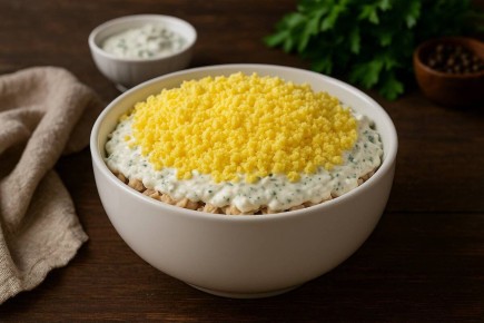 Новый взгляд на традиции: деревенский салат, который придется по вкусу каждому