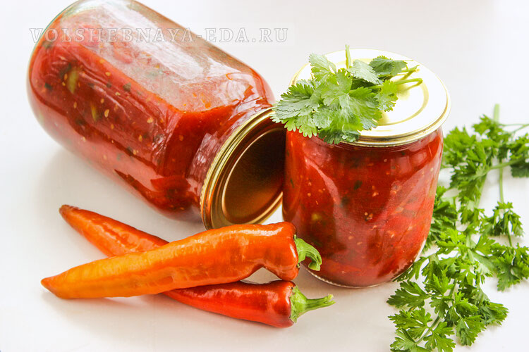 Армянский острый перец на зиму: секреты приготовления ахоржака