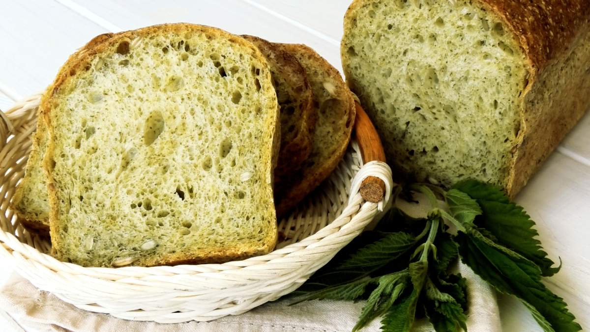 Необычный хлеб с крапивой: откройте новые вкусы