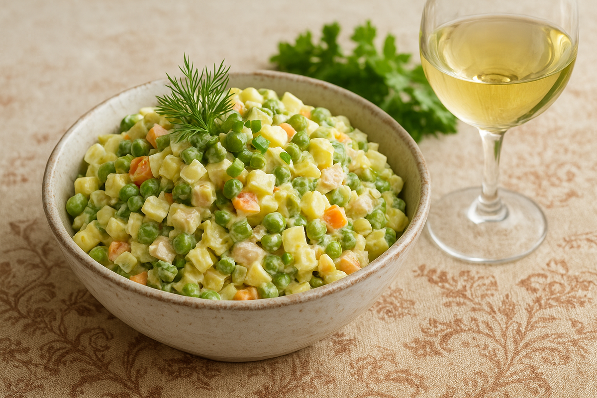 Салат столичный: кулинарная классика, прошедшая испытание временем