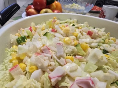 Зимние delights: Как сделать вкусный и полезный крабовый салат