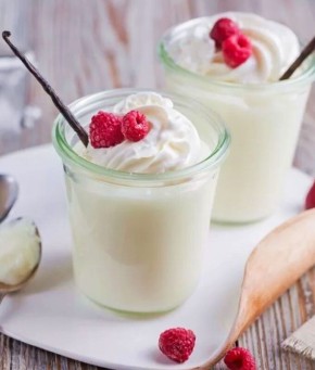 Ванильный пудинг