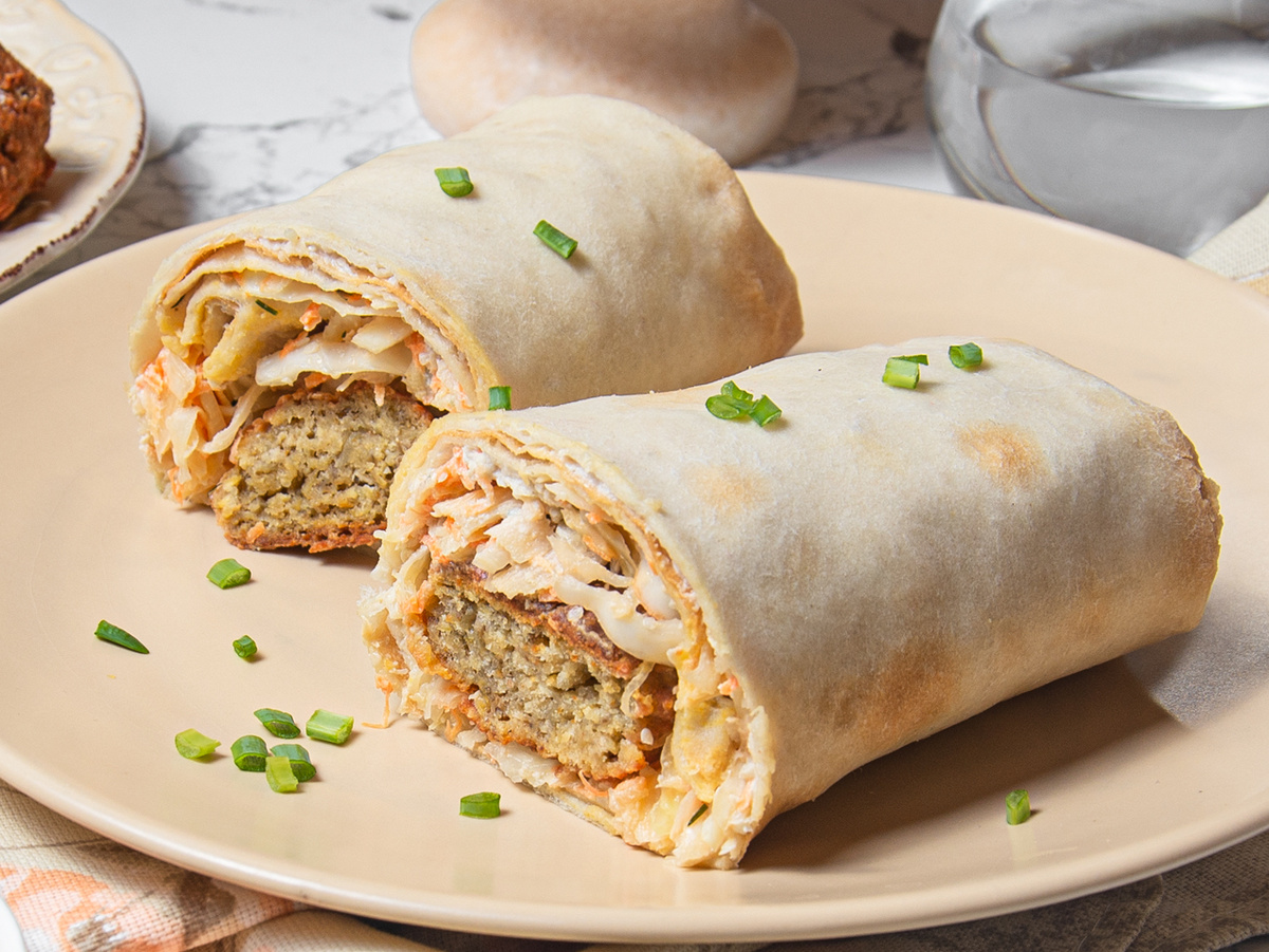 Как приготовить постную шаурму: удивите близких без мяса!