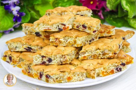 Погрузитесь в мир домашней кулинарии: Печенье Мазурка с сухофруктами