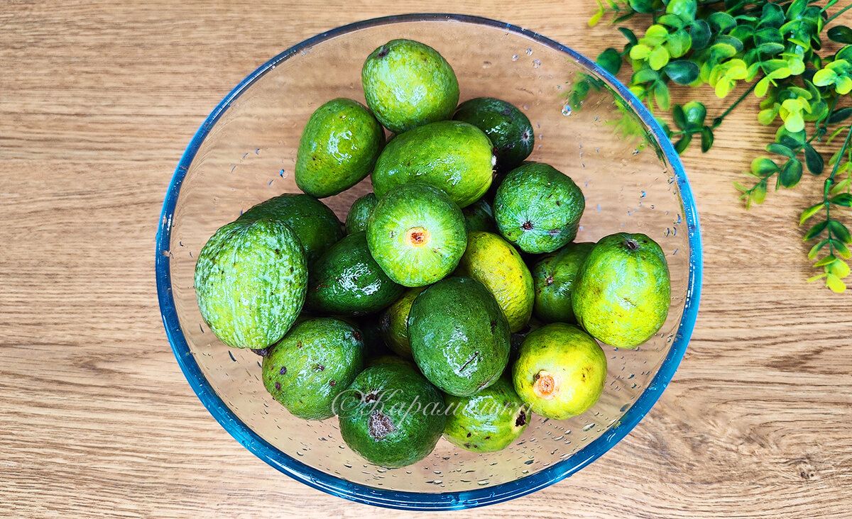 Секреты приготовления сырого варенья из фейхоа