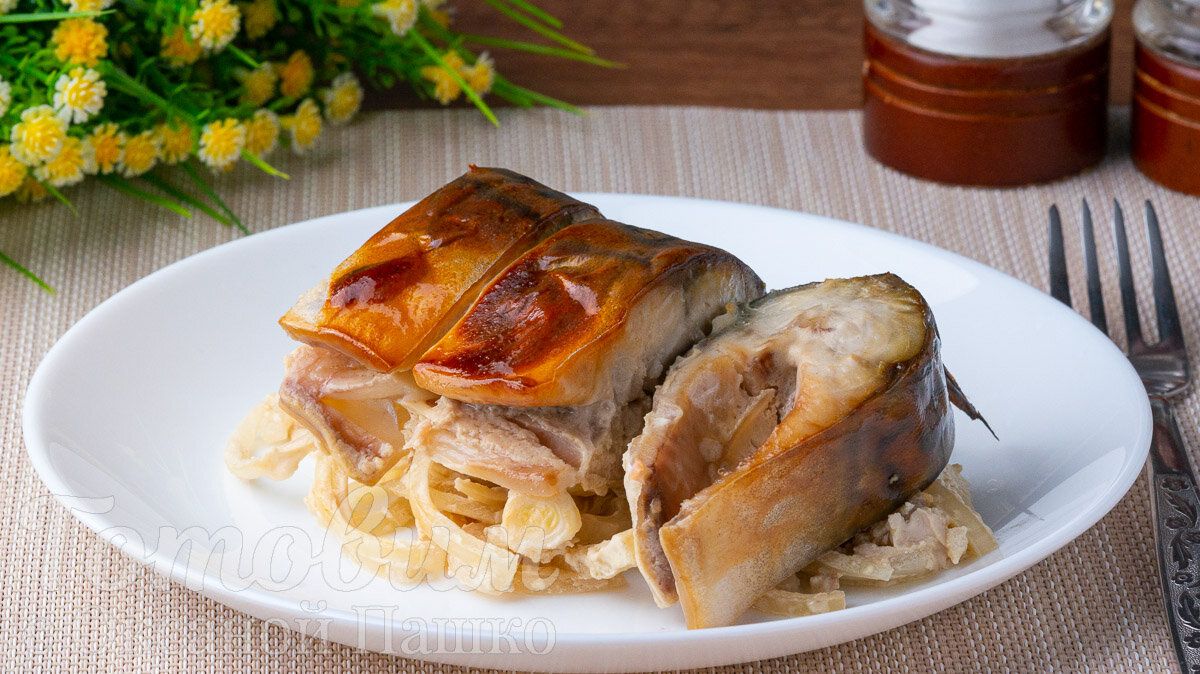 Скумбрия в духовке под горчичным соусом: простой и вкусный рецепт
