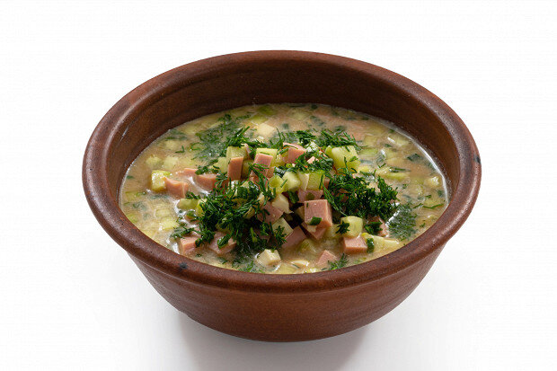 Вкусная окрошка с докторской колбасой: простой рецепт на каждый день