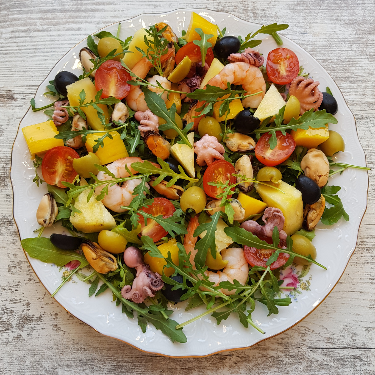 Тропическая свежесть: откройте для себя гавайский салат