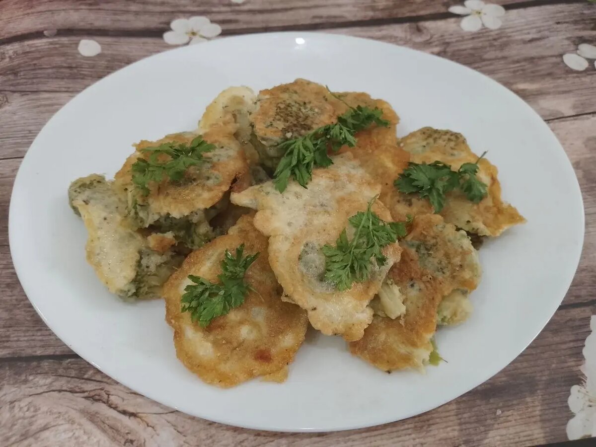 Брокколи в кляре: просто и вкусно для всей семьи