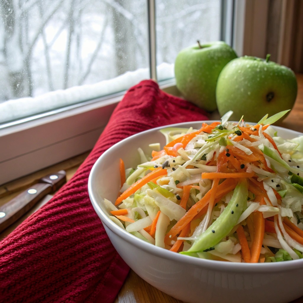Зимнее суперменю: капуста, морковь и яблоки в главной роли