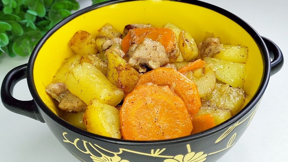 Секреты домашнего жаркого: насыщенный вкус мяса с картофелем и овощами