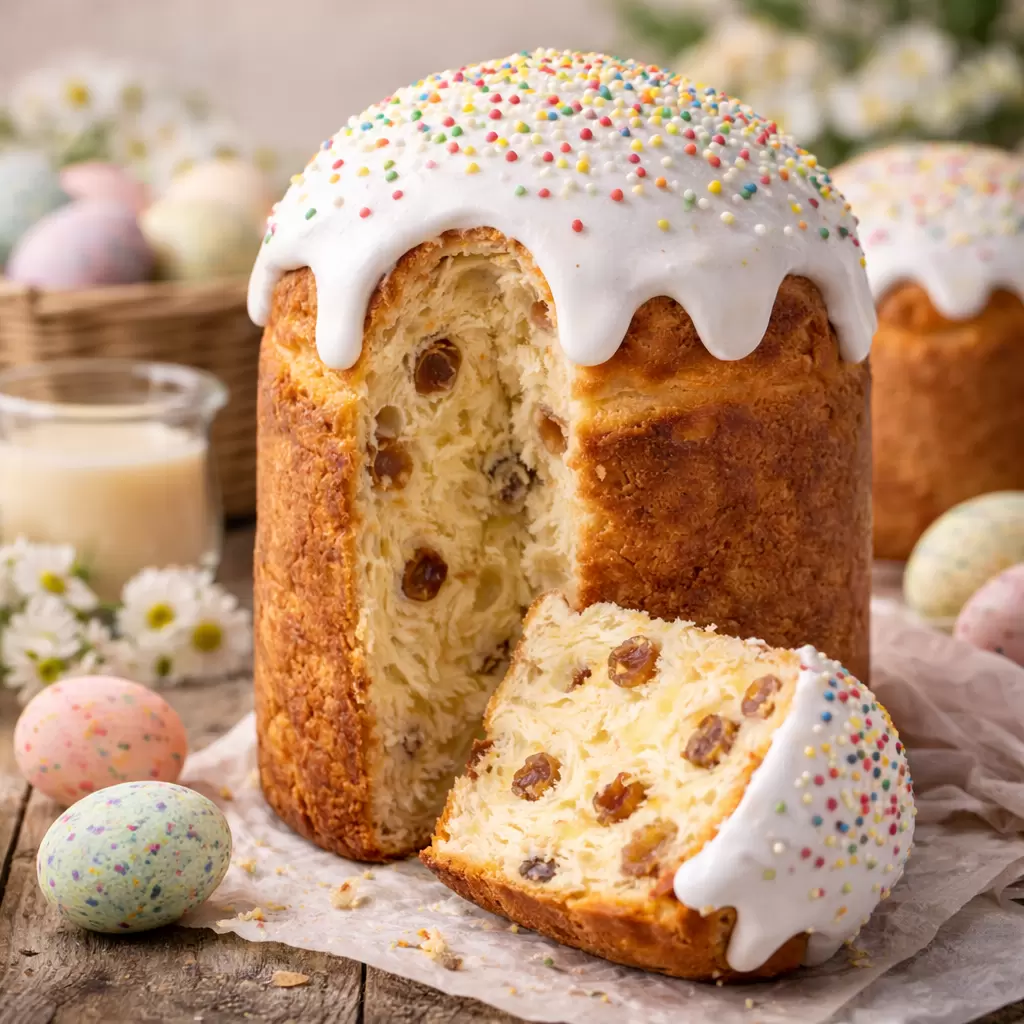 Нежный кулич на сгущёнке: быстрое и простое решение к Пасхе