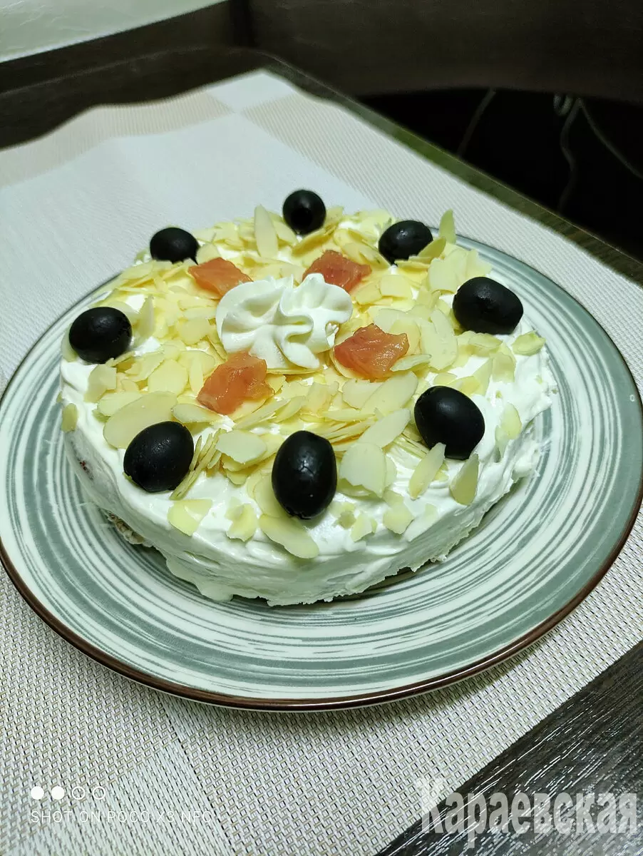 Инновационный соленый кето торт для яркого праздника