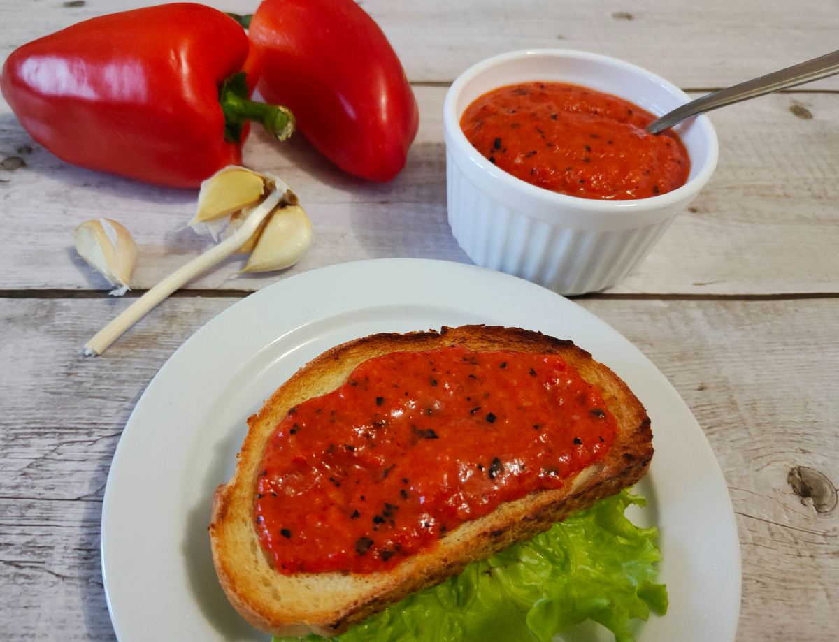 Восторг вкусов: соус из запеченных перцев