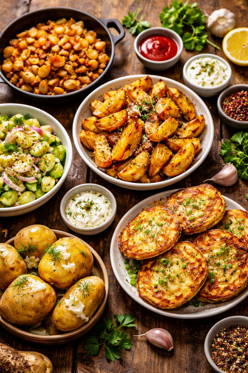 Картошка в твоей тарелке: 6 простых и вкусных решений для лени